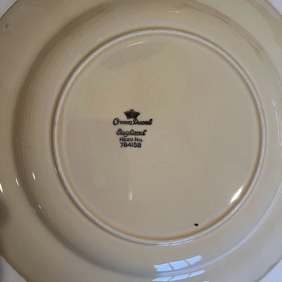 Crown Ducal Dinner Plates England Set of 4 - Picture 11 of 14